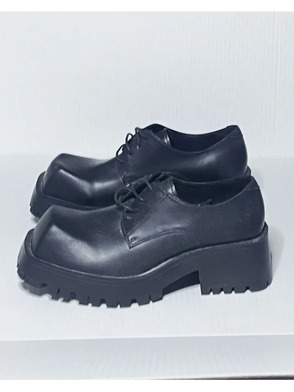 7EMRENEMAKED Chunky Platform Oxford Shoes